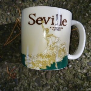 Rare starbucks  2008 sevilla demitasse mug